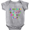 ONE DAY SOMAONE IS GOING TO HUG YOU SO TIGHT THAT ALL OF YOUR BROKEN P Baby Onesie