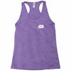 minimal typing bubble pocket tee Racerback Tank