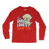 This Girl Loves Shih Tzu Long Sleeve Shirts