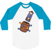 pop up knuckles1 3/4 Sleeve Shirt