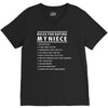 rules for dating my niece V-Neck Tee