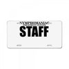 nymphomaniac treatment centre License Plate
