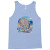 polygon bear graphic Tank Top