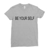 be your self Ladies Fitted T-Shirt