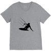 kitesurfing V-Neck Tee