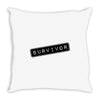 survivor 2 Throw Pillow