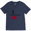 i dyslexia V-Neck Tee