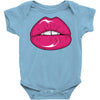 lips shiny Baby Bodysuit