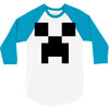 creeper face 3/4 Sleeve Shirt