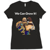 we can grow it! Ladies Fitted T-Shirt