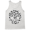 cat skull Tank Top