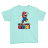 run, mario run Youth Tee