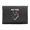 ghose face halloween Accessory Pouches