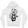 cat woman Zipper Hoodie