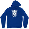 beer belly xray skeleton funny Unisex Hoodie