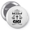 I Am One Blessed Gigi Pin-back button