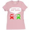 come at me bro Ladies Fitted T-Shirt
