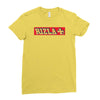 red rizla, ideal gift or birthday present Ladies Fitted T-Shirt