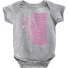 breast cancer Baby Bodysuit