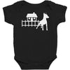 bernese mountain dog Baby Bodysuit