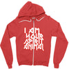 i am your spirit animal girls Zipper Hoodie