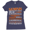 Geminis Difficult Ones To Understand Zodiac Ladies Fitted T-Shirt