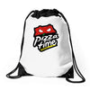 pizza time (2) Drawstring Bags