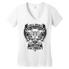 All Men are Created Equal but Only the Best are Born in October Women's V-Neck T-Shirt