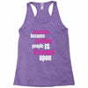 i cut hair Racerback Tank