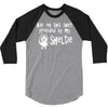 sheltie hair 3/4 Sleeve Shirt
