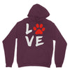 love dog paw Hoodie