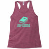 read books not t shirts Racerback Tank