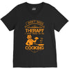 I Don't Need Therapy Just to Do Cooking V-Neck Tee
