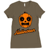 halloween Ladies Fitted T-Shirt
