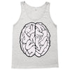 male brain Tank Top