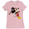 zombie mickey Ladies Fitted T-Shirt