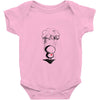sad, rain heard Baby Onesie