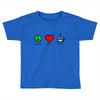 peace love coffee (2) Toddler T-shirt