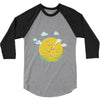 partly cloudy 3/4 Sleeve Shirt