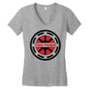this town color Women's V-Neck T-Shirt