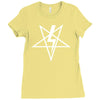 anton szandor lavey sigil Ladies Fitted T-Shirt