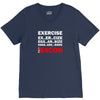 Exercise Or Bacon V-Neck Tee