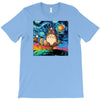 Totoro Van Gogh Parody T-Shirt