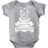 I Am Yorkshire Terrier Actually In A Very Commited Relationship Baby Onesie
