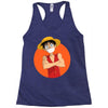 monkey d. luffy Racerback Tank