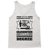 Never Underestimate A Grandfather With An Engineer Degree Tank Top