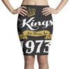 kings are born in 1973 Pencil Skirts