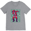 santa claus dabbing V-Neck Tee