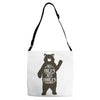 just hungry Adjustable Strap Totes