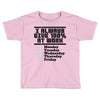 always give 100 percent Toddler T-shirt